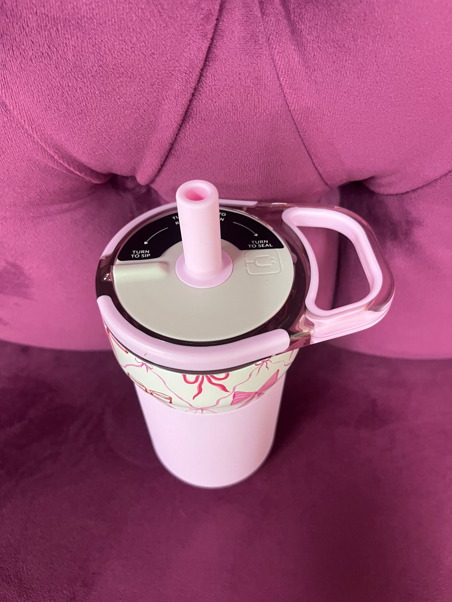 Brumate LEAP bow kids tumbler 12oz