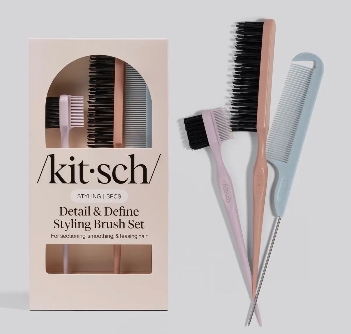Kit•sch Detail and Define Styling Brush Set