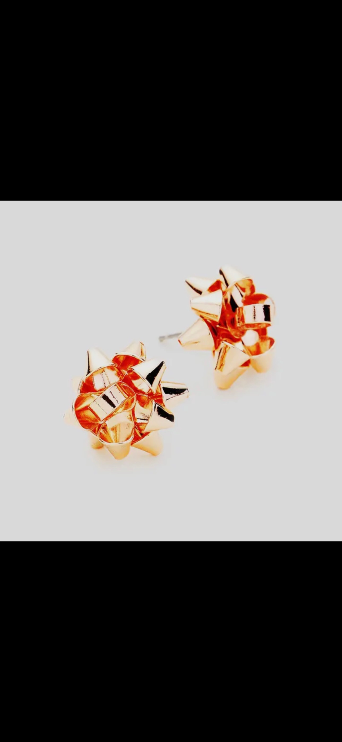 Christmas Bow Earrings