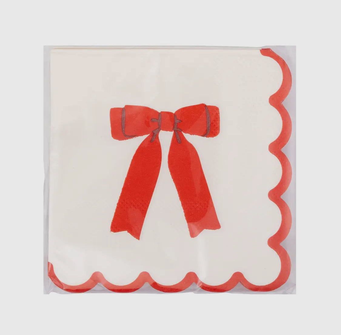 Red Bow Napkin