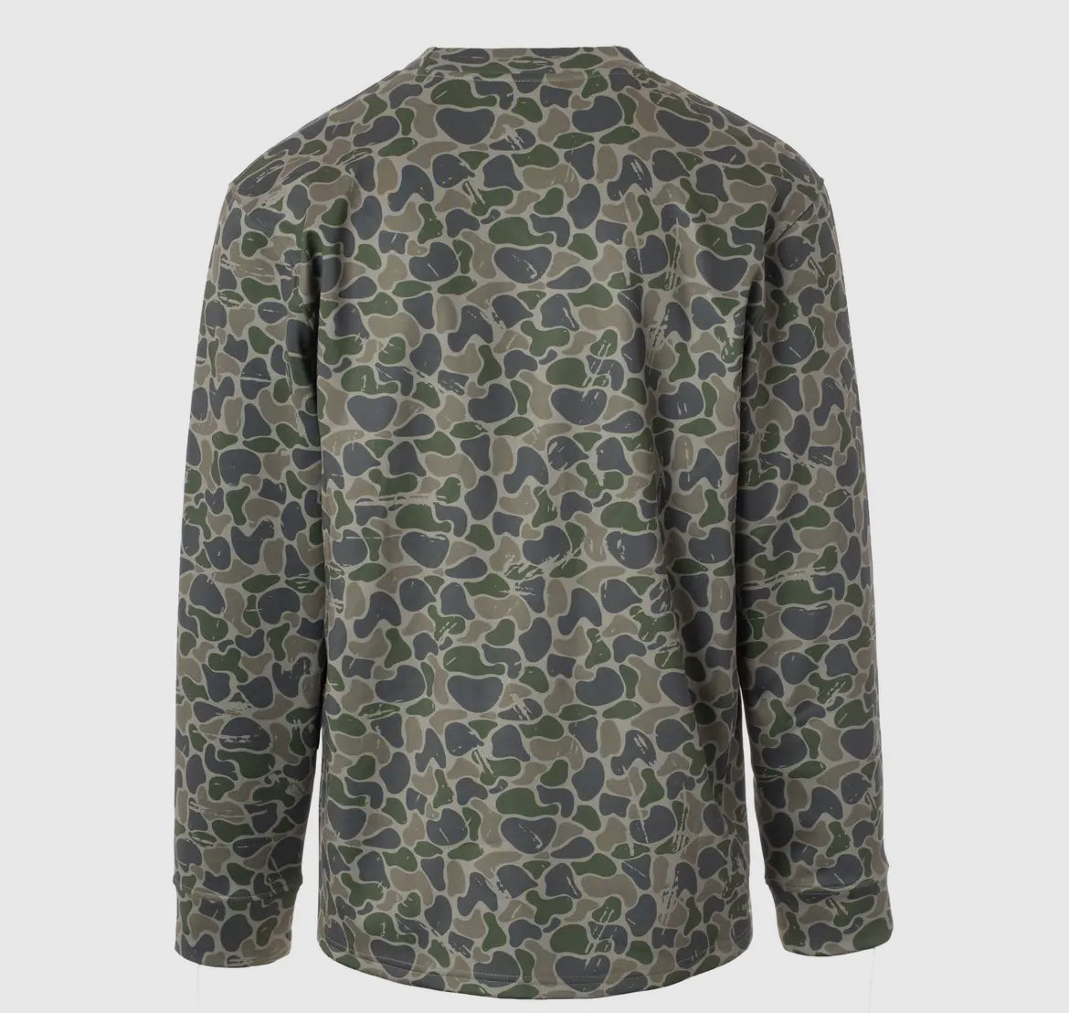 Men’s Camo Fleece Lined Long Sleeve