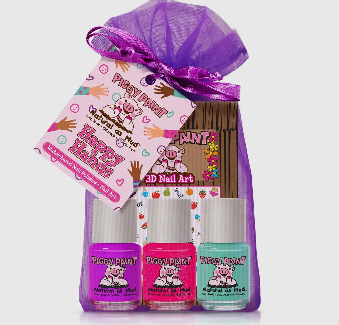 Piggy Paint Happy Hands 3 Pack