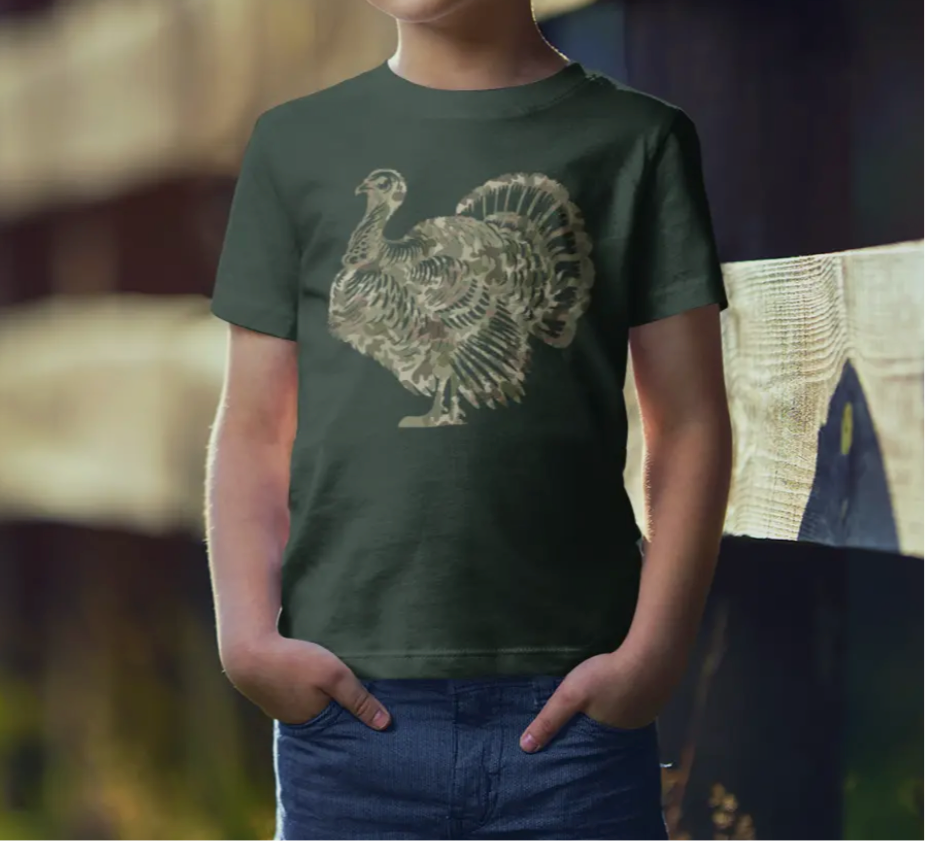Youth Camo Turkey Tee
