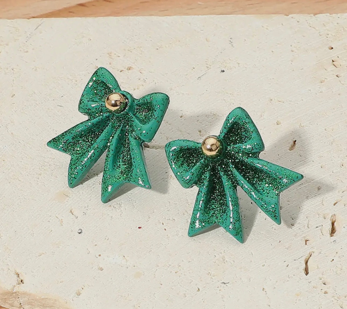 Holiday Bow Earrings