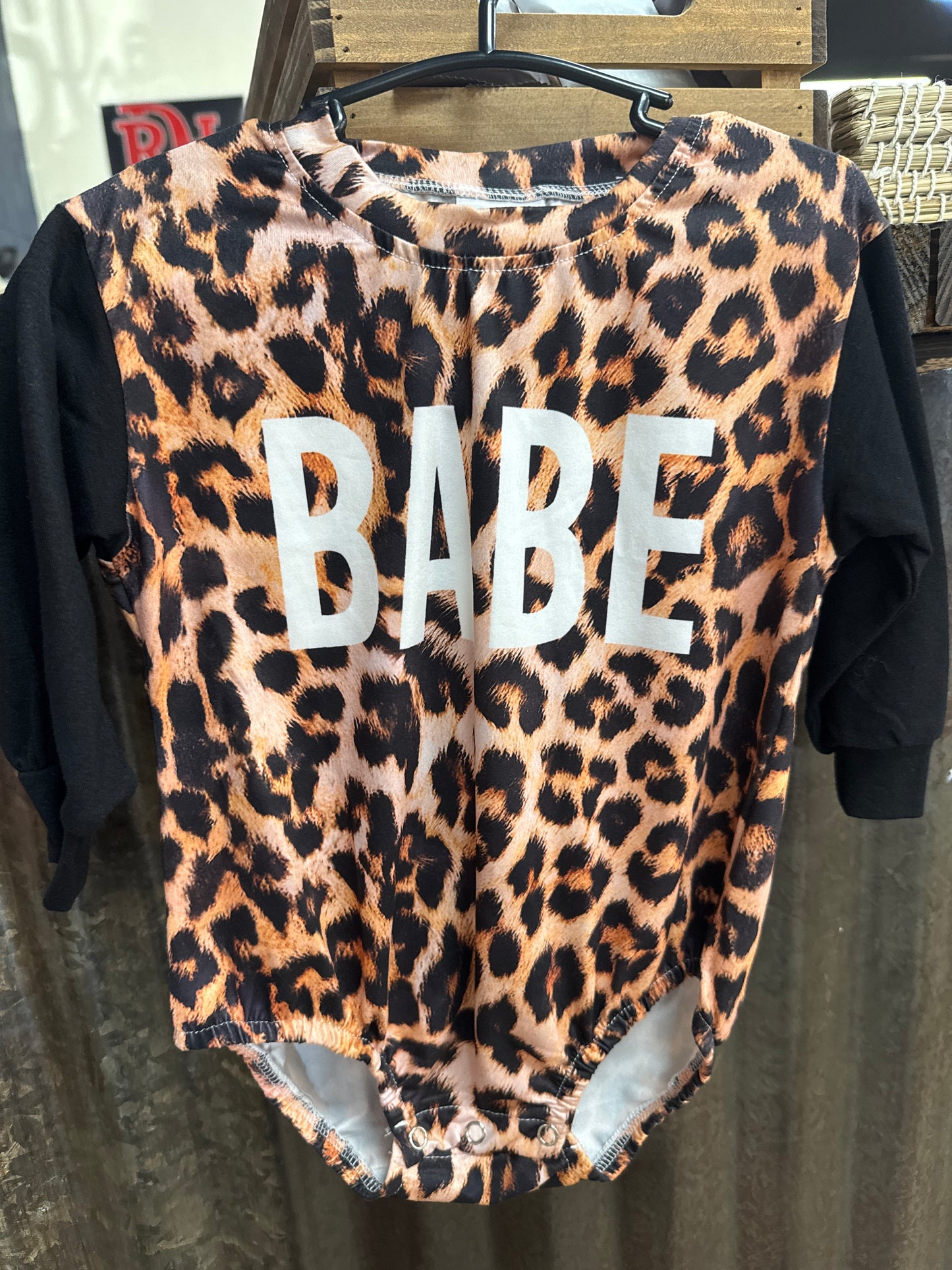 Leopard Onesie