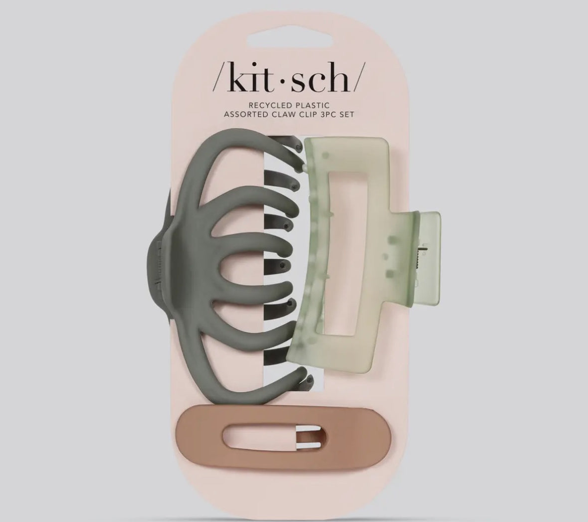 Kit•sch Green Claw Clips