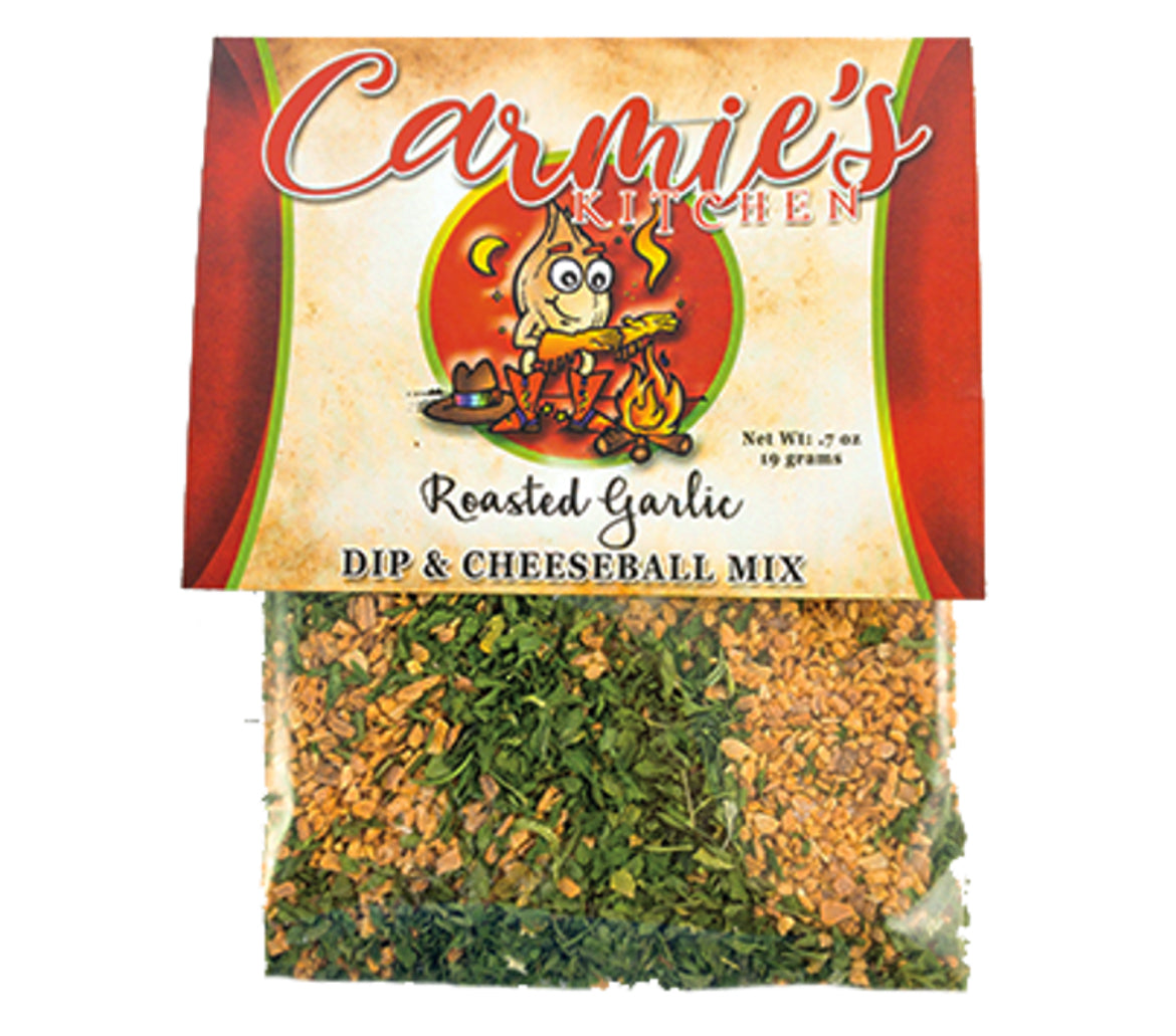 Carmie's Roasted Garlic Dip & Cheeseball mix