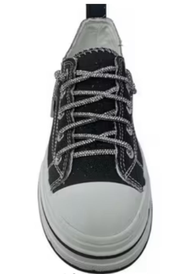 Black Sparkle Sneakers