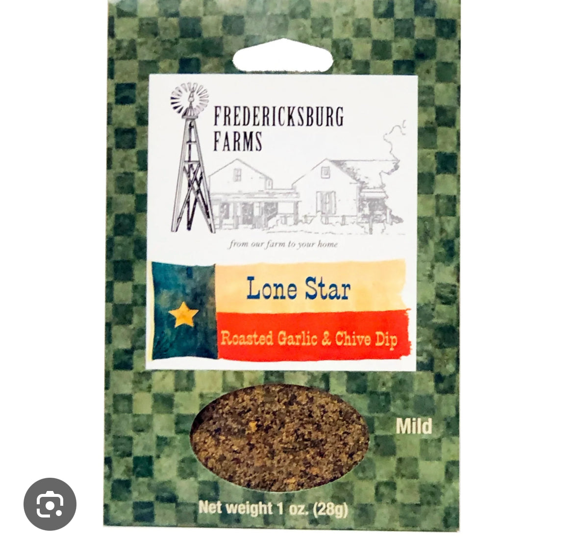 Fredericksburg Farms Lone Star Roasted Garlic and Chive Dip
