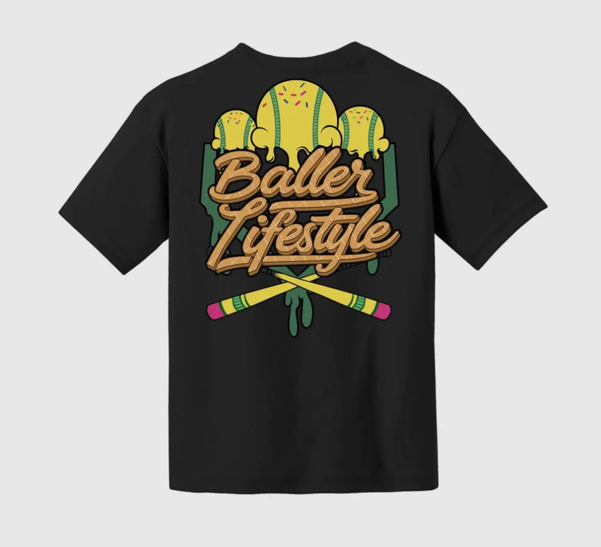 Baller Lifestyle Pencil Youth Tee