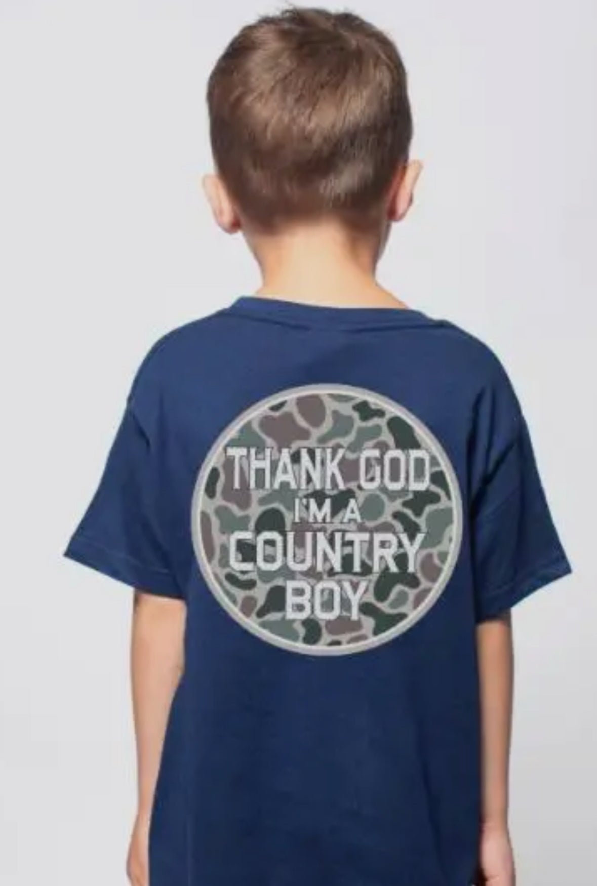 Thank God I’m A Country Boy Children’s Tee