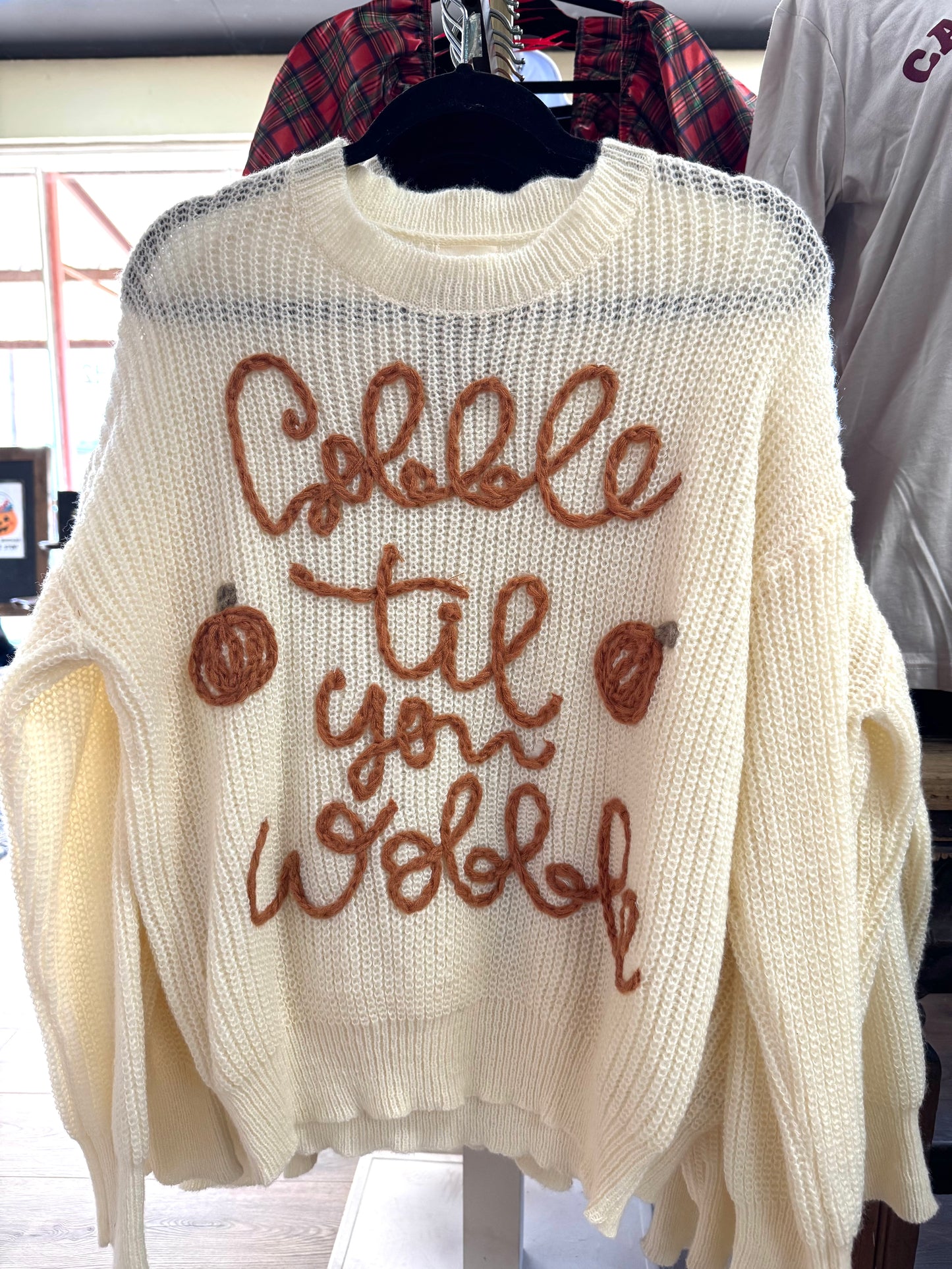 Gobble Til You Wobble Sweater