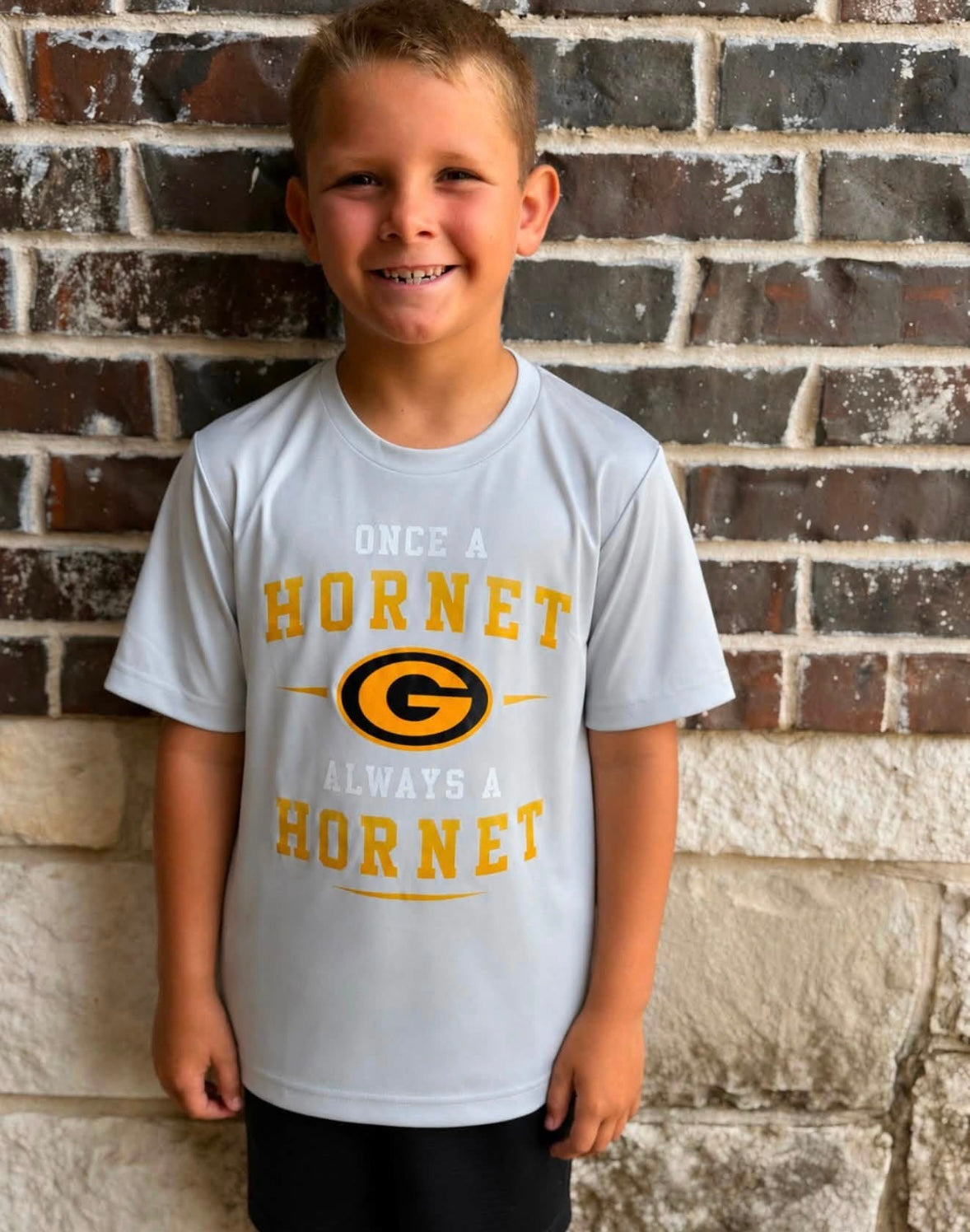 Youth Dri Fit Always a Hornet t-shirts