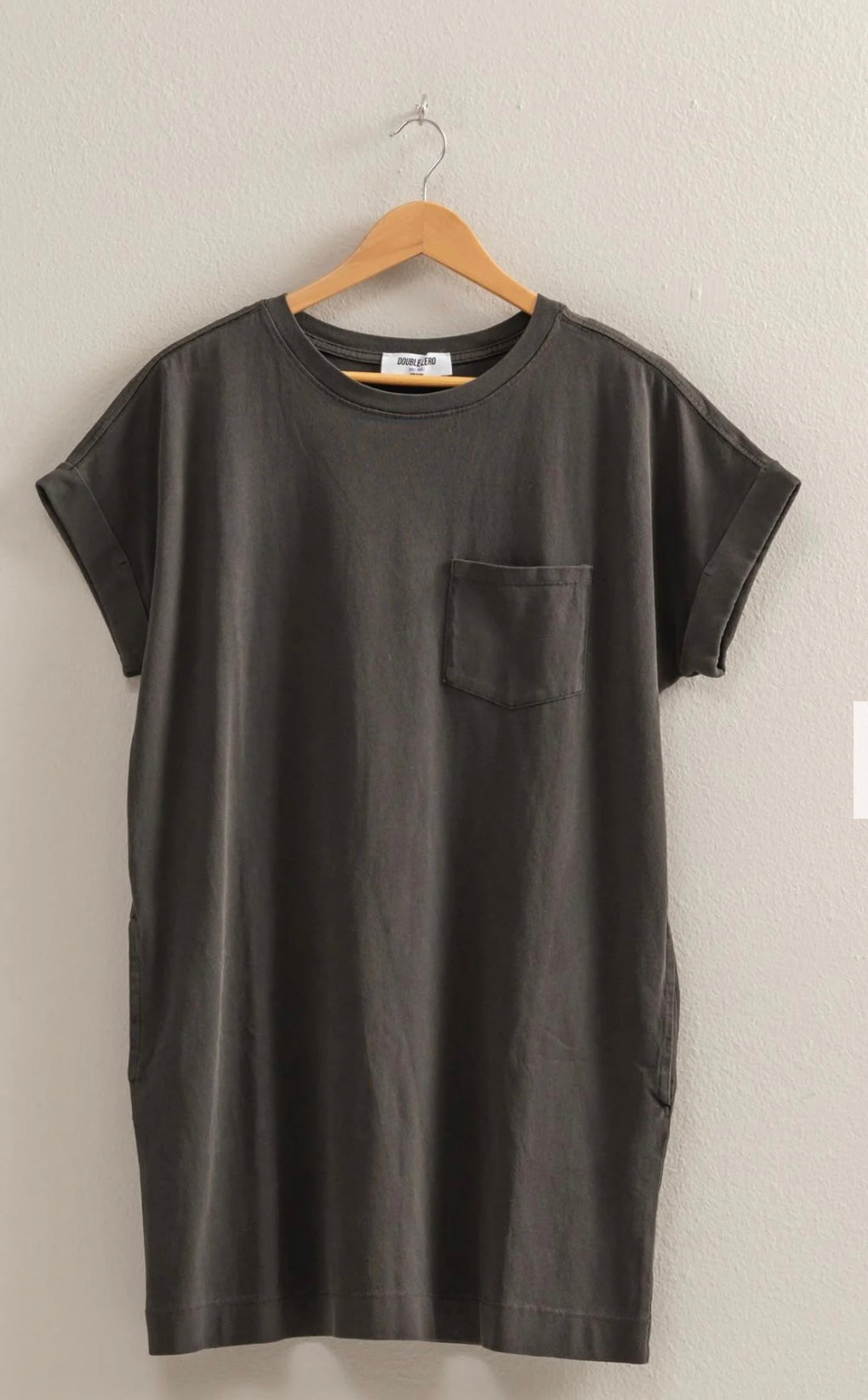 Black tee shirt dress