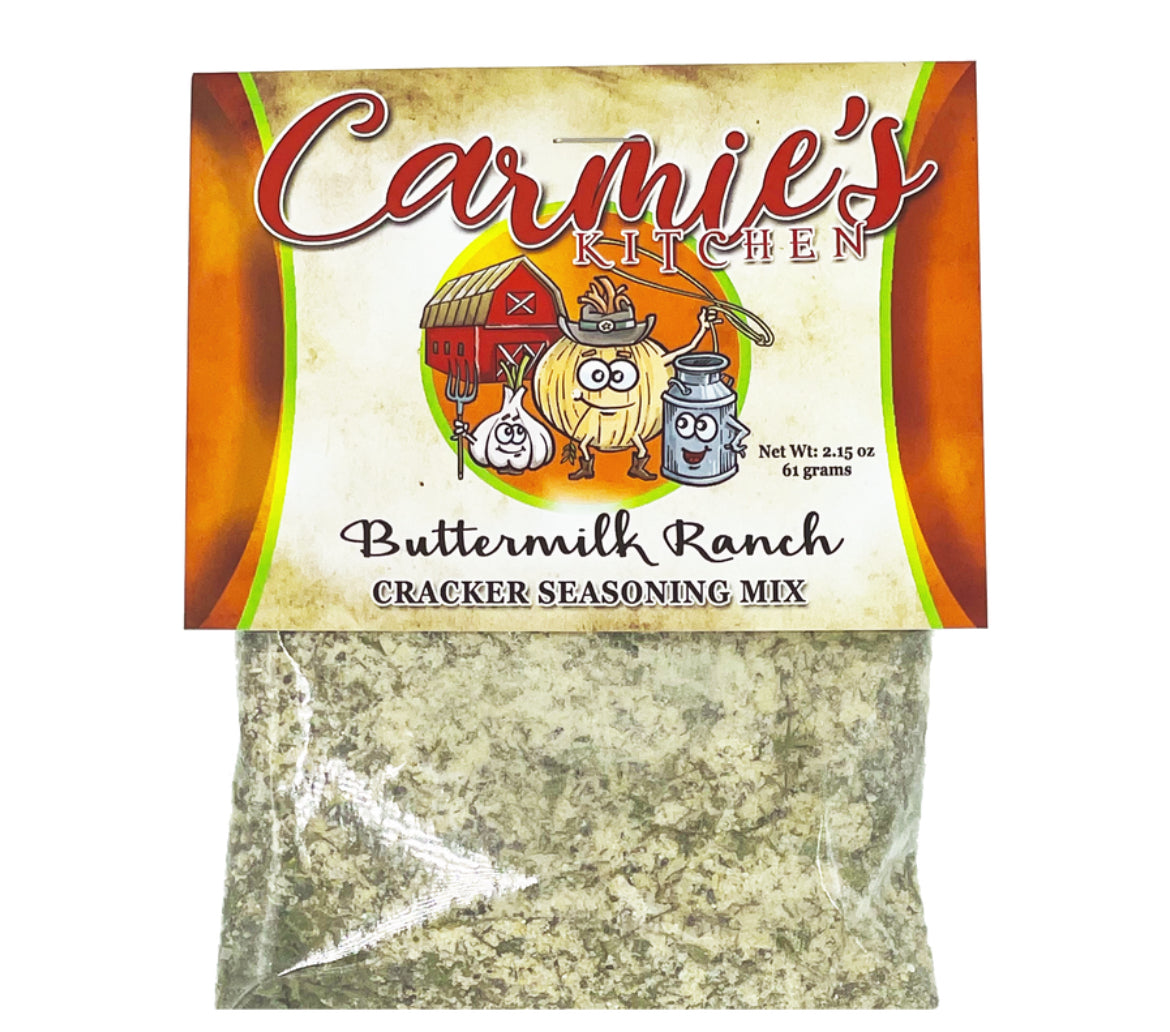 Carmie's Buttermilk Ranch Cracker Seasoning Mix