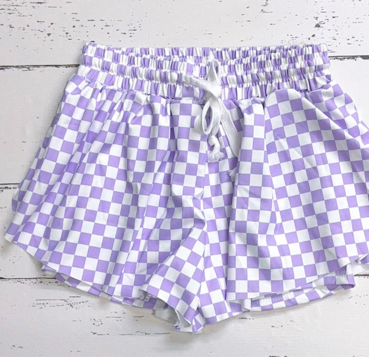 Toddler Checkered Shorts