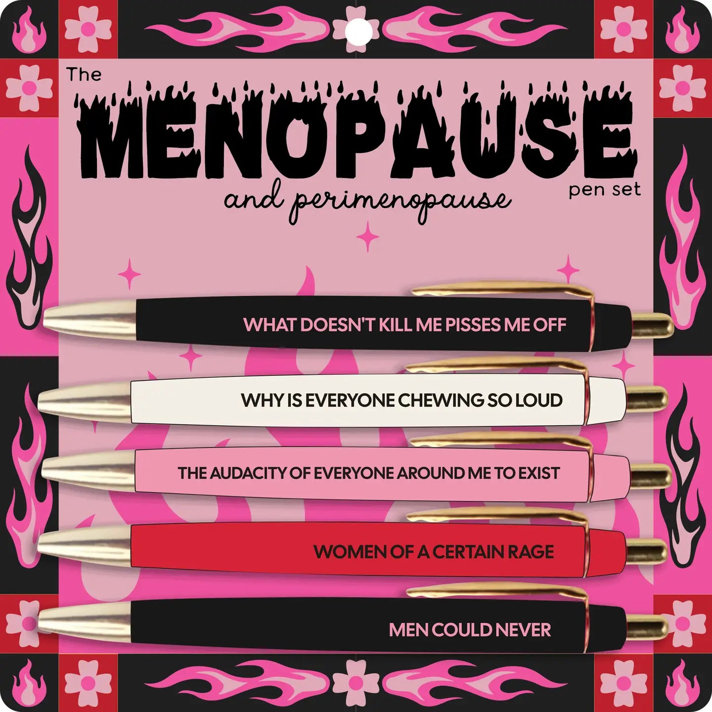 Menopause Funny Pen Set