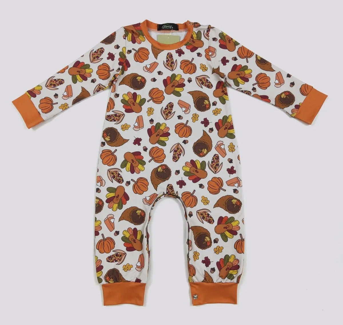 Thanksgiving Boys Romper