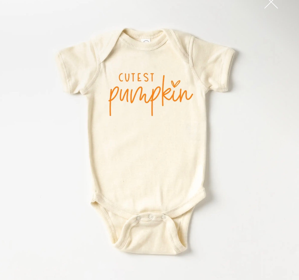 Infant Cutest Pumpkin Onesie