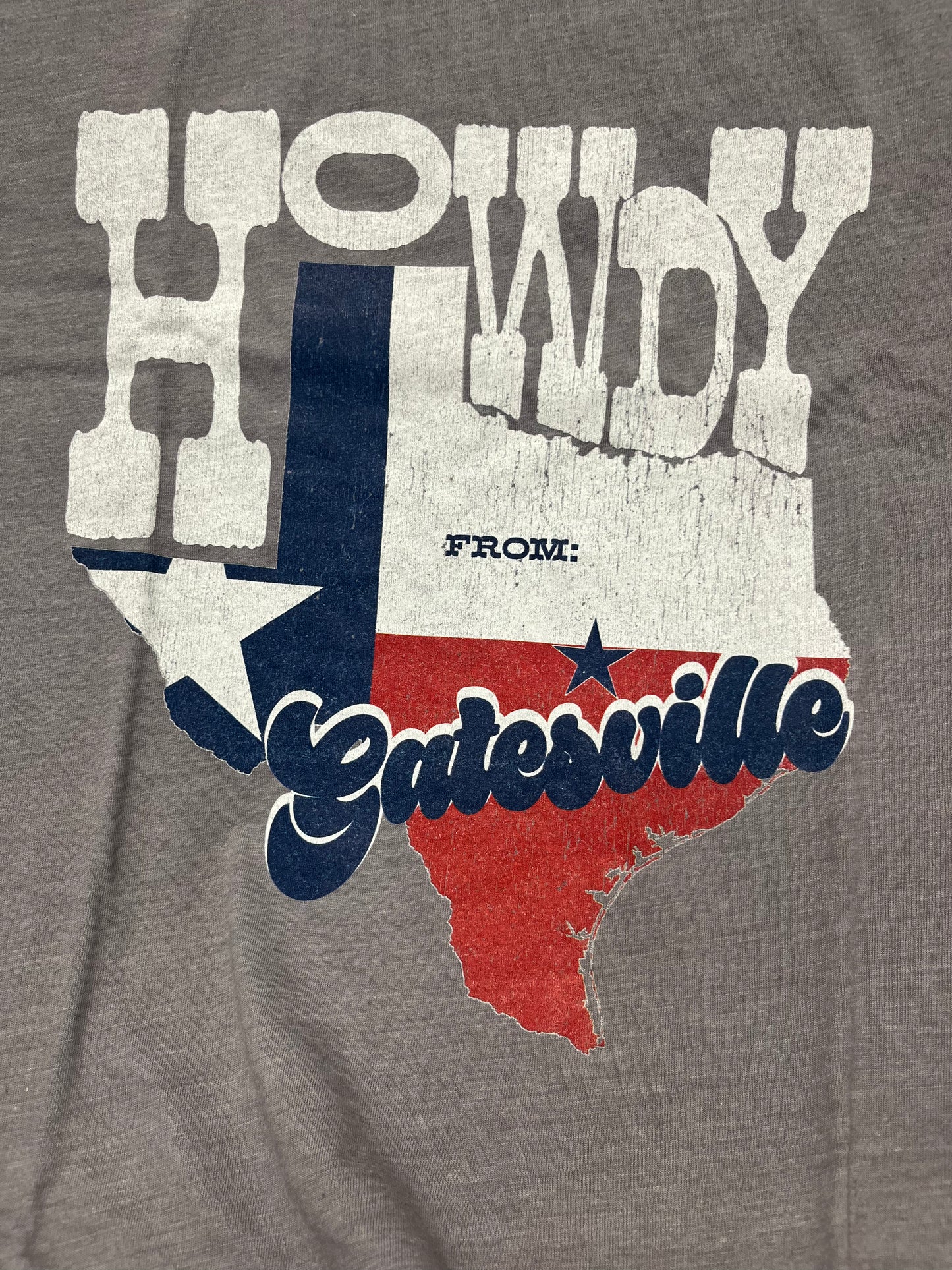 Gatesville Howdy tee