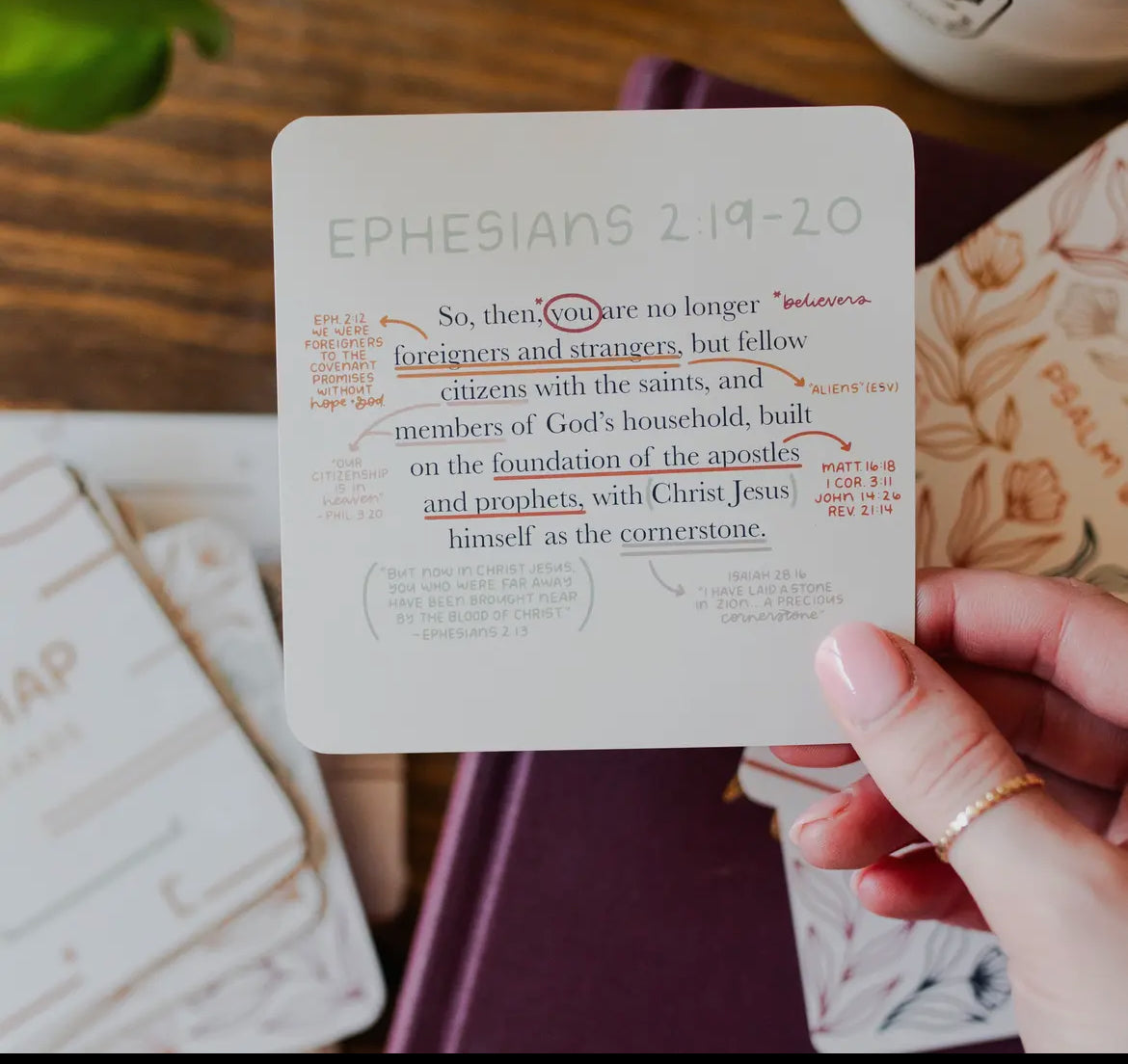 Encouragement Teacher Verse Cards