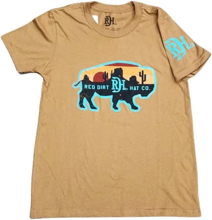 Youth Red Dirt Buffalo Billboard T-Shirt
