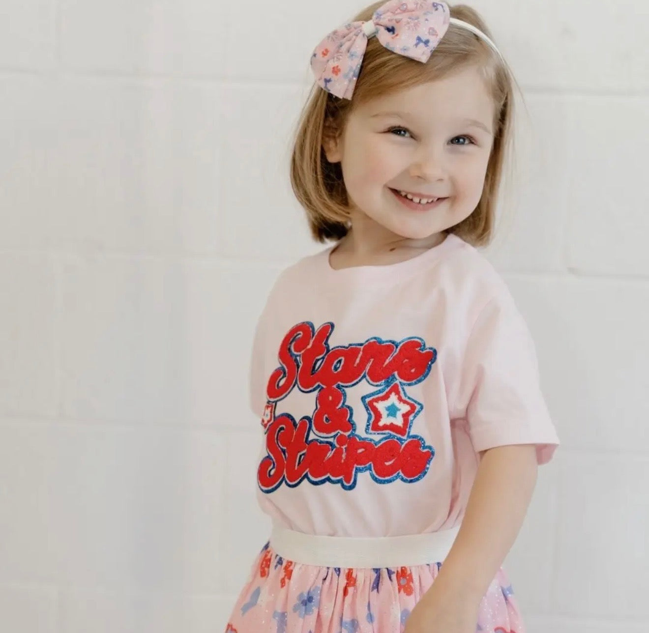 Children’s Stars & Stripes Patch Tee