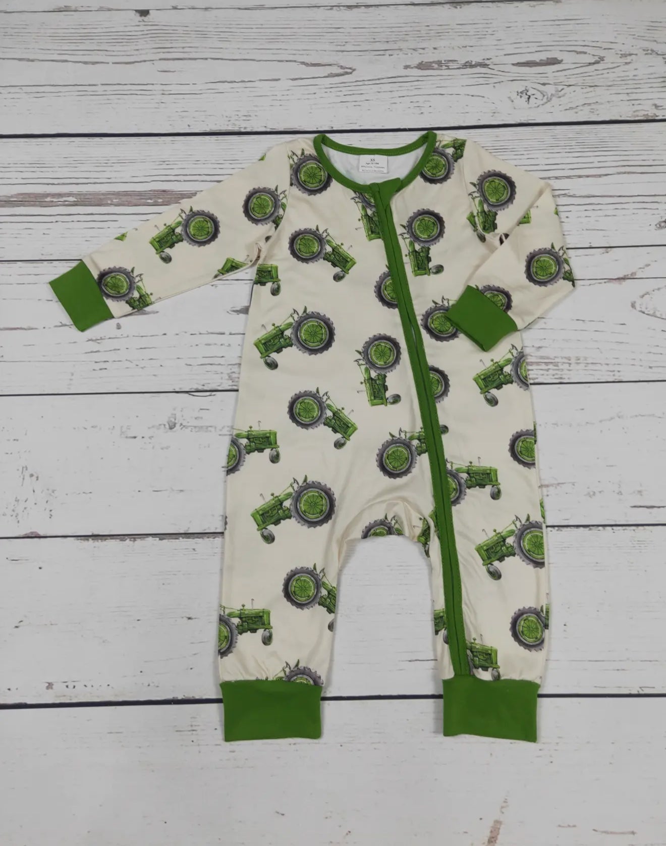 Boy farm zip up jumper