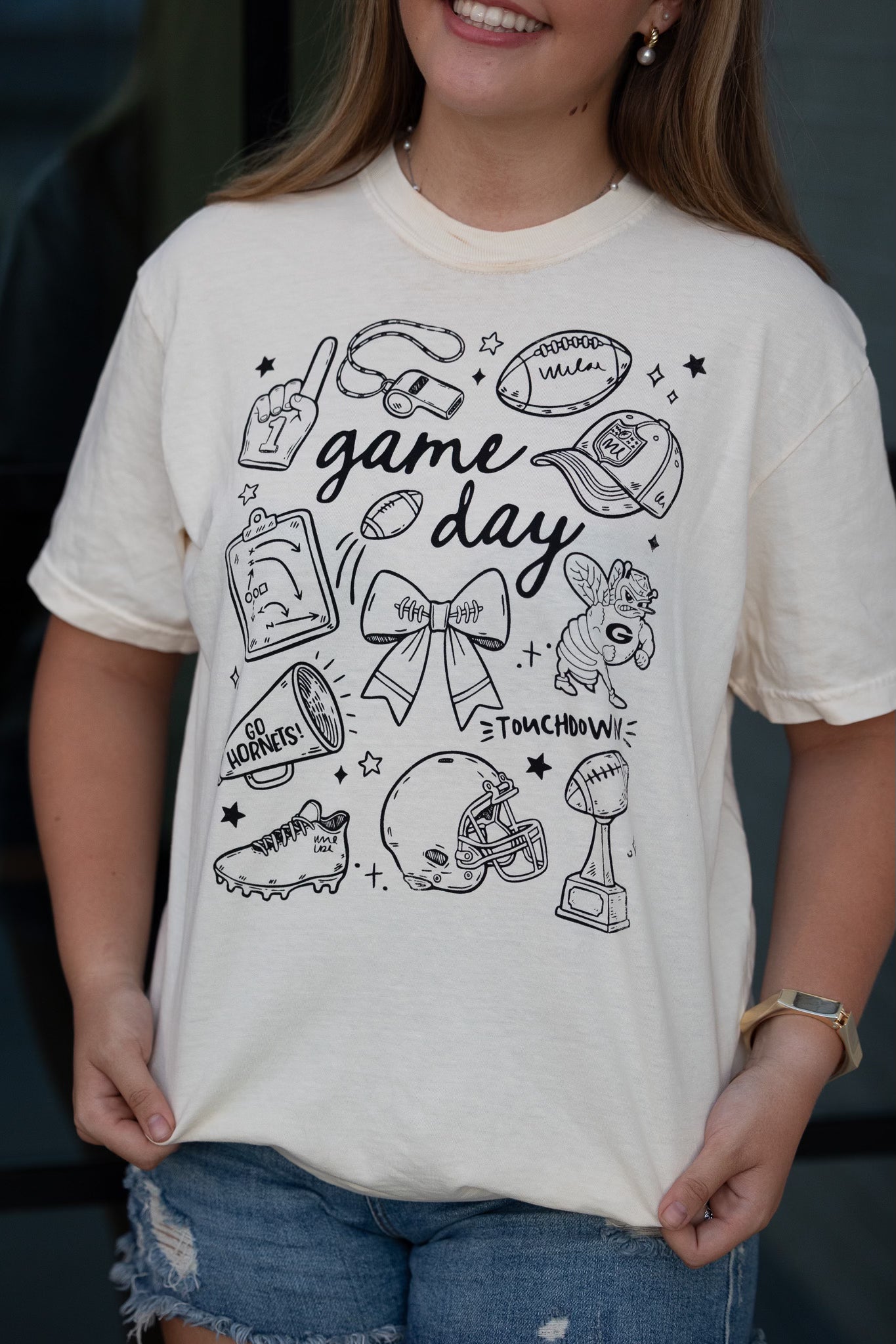 Game Day Doodle Tee