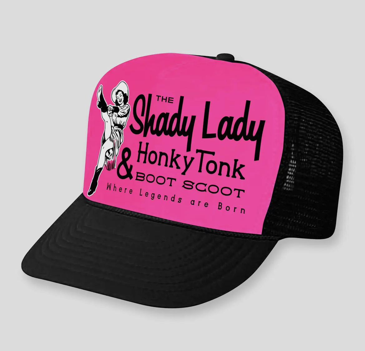 The Shady Lady Honky Tonk Hat