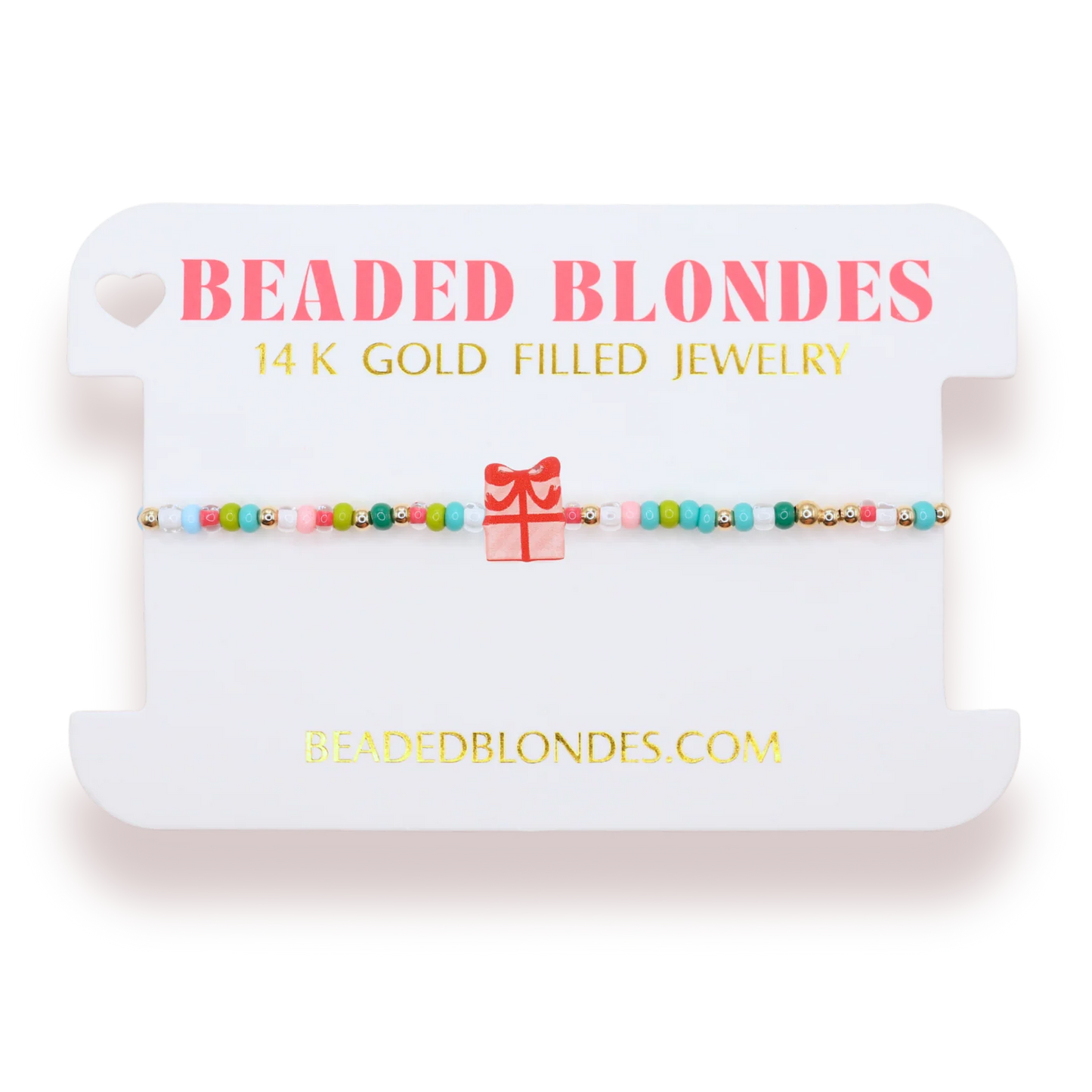 Beaded Blondes Bracelet Christmas Present