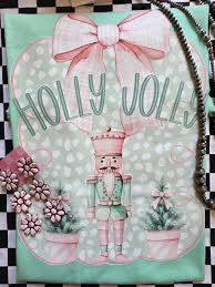 Holly Jolly Tee with Nutcracker
