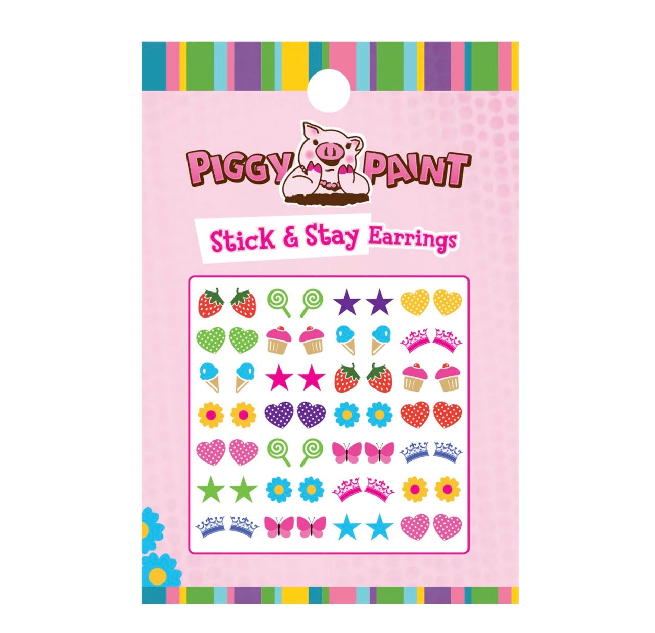 Piggy Paint Stick and Stay Earrings