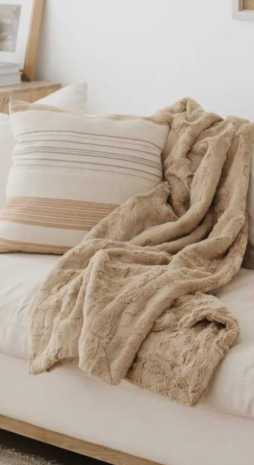 Saranoni Faux Fur Blanket