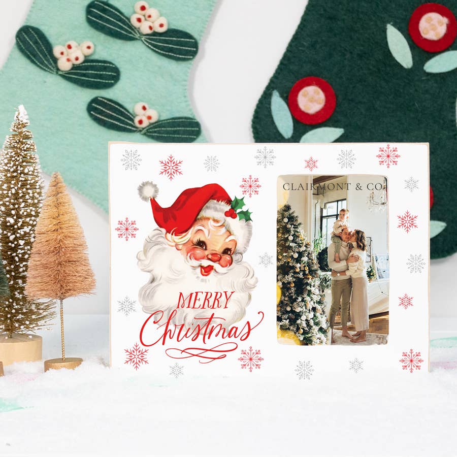 Merry Christmas Santa Frame