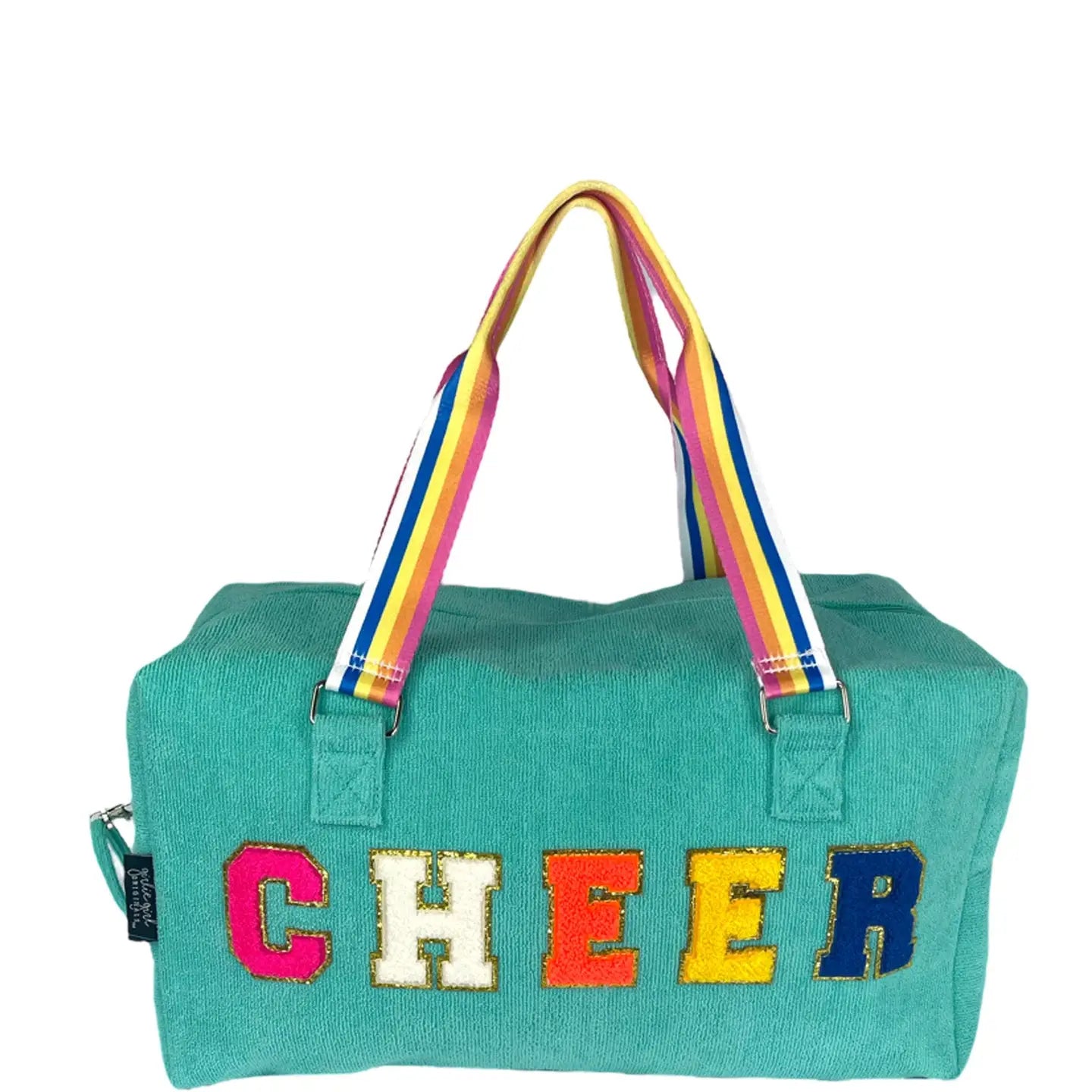 LULU MAC Cheer Terry Cloth Duffle Bag