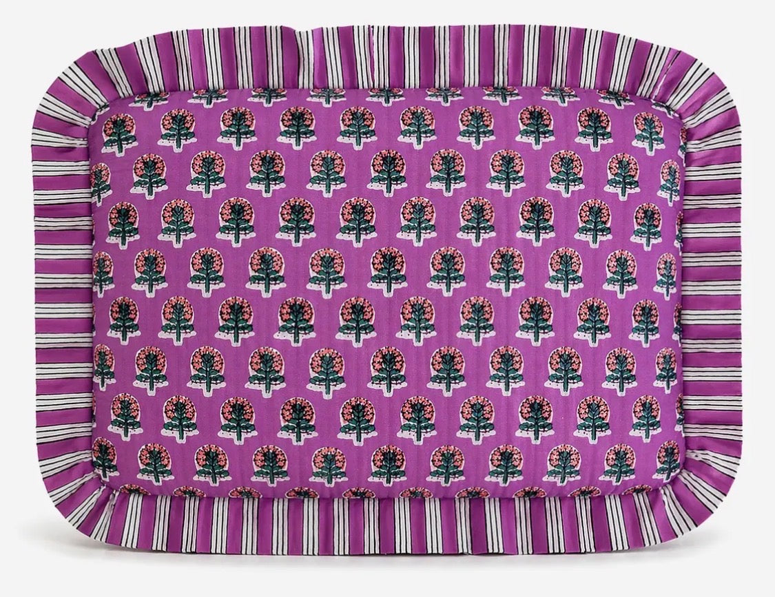 Purple Poppy Cosmetic Bag