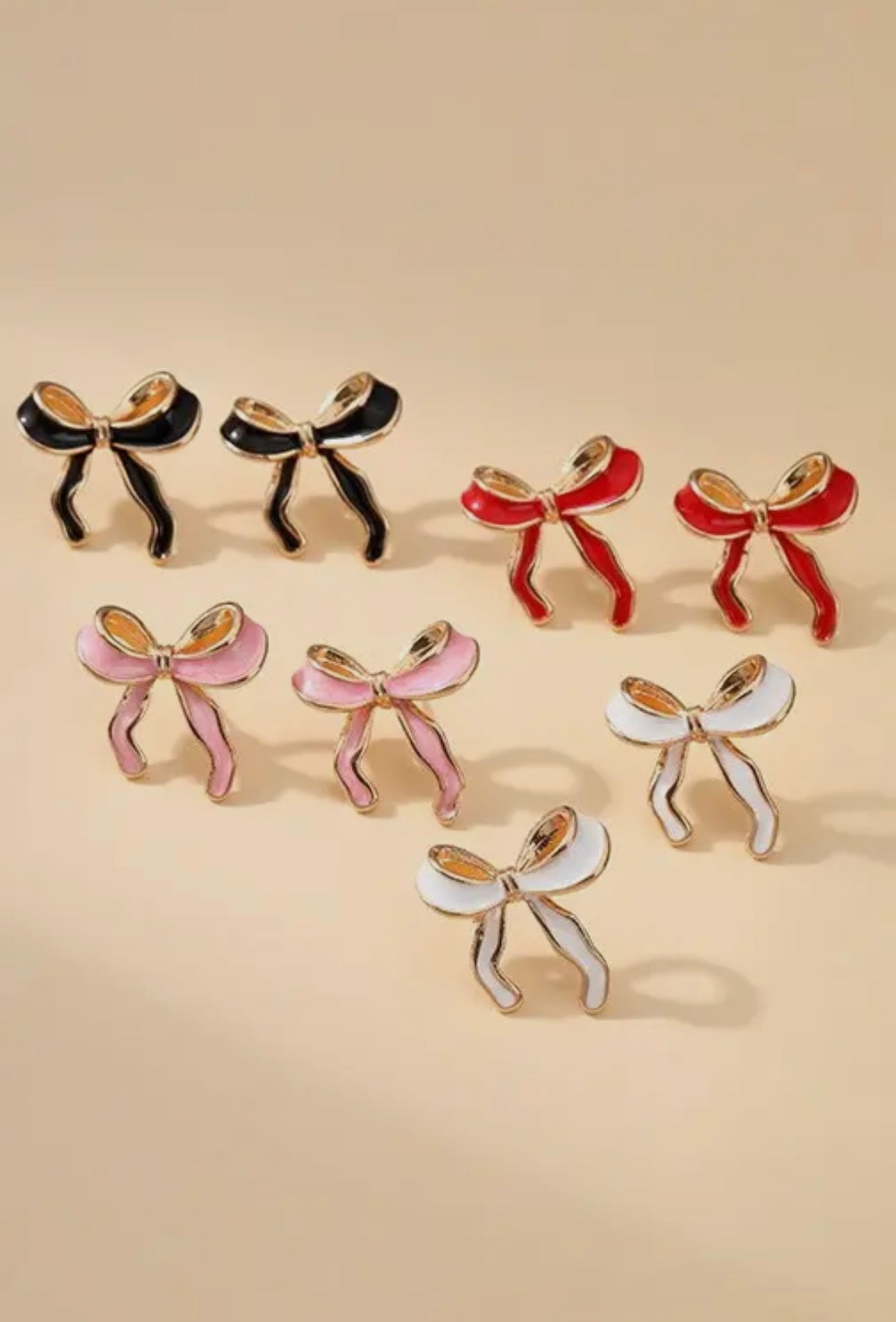 bow earrings