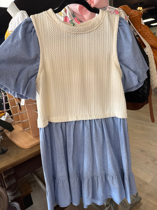 denim dress
