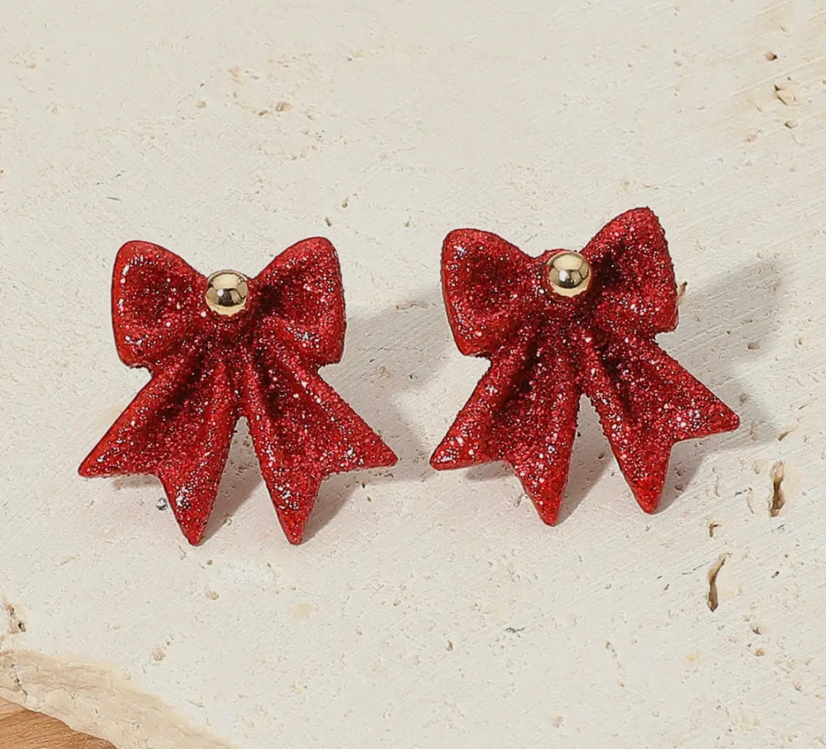 Holiday Bow Earrings
