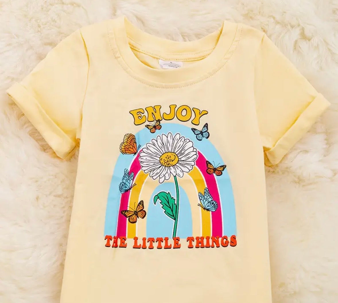 Baby Tshirt Enjoy the Little Things