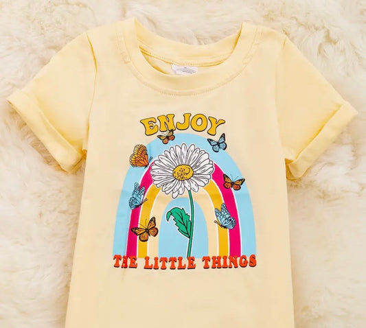 Baby Tshirt Enjoy the Little Things