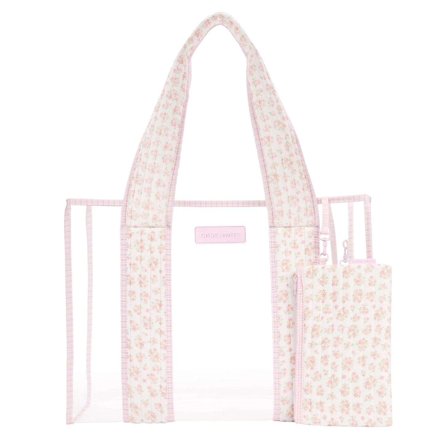 Case- Mate Quilted Floral Jelly Tote Bag