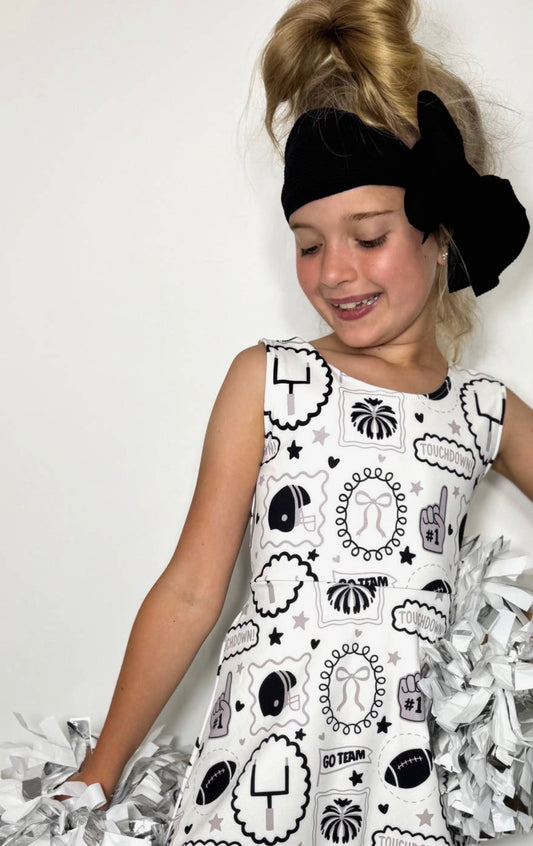 Children’s Black Go Team Athletic Dress