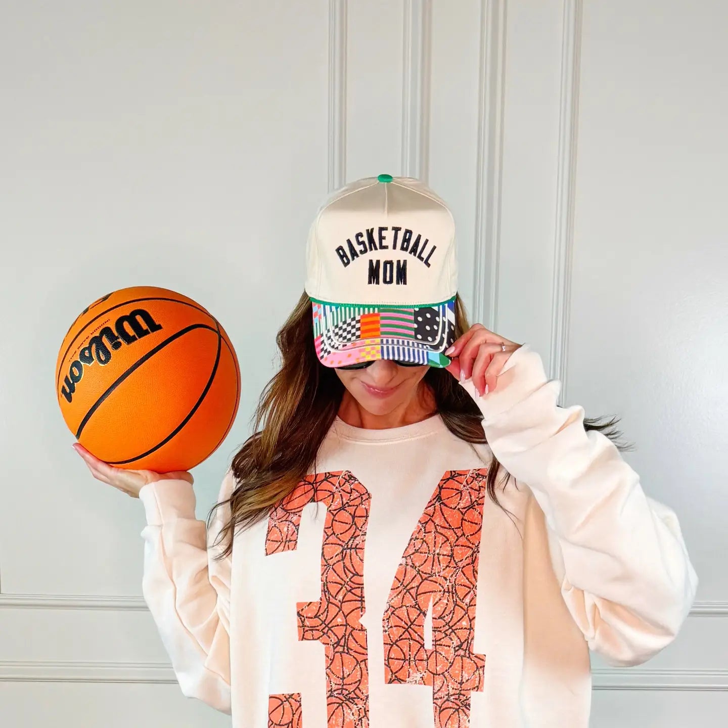 Poppy and Pine Basketball Mom Hat