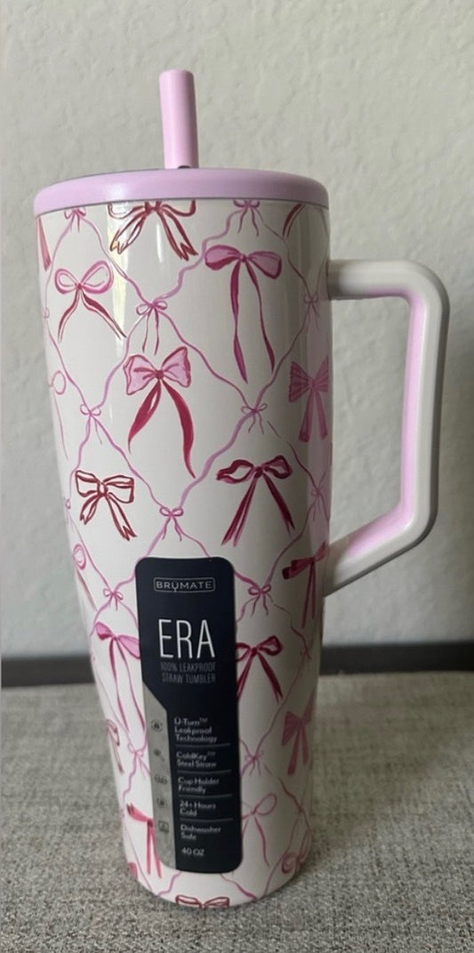 Brümate ERA bow straw tumbler 40oz