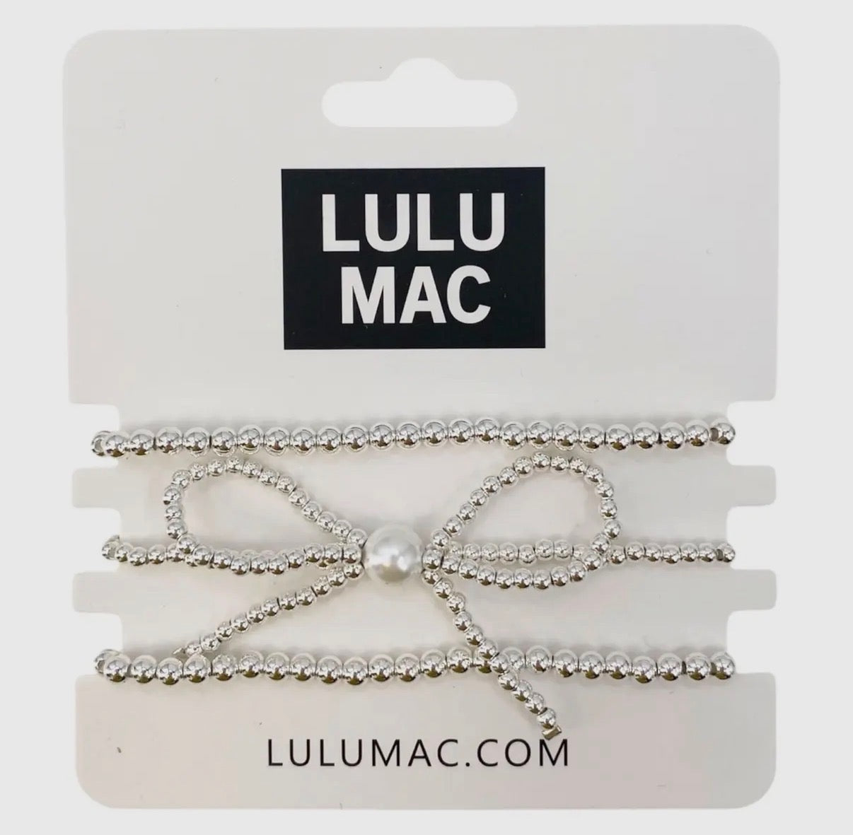 LULU MAC Beaded Bow Bracelets