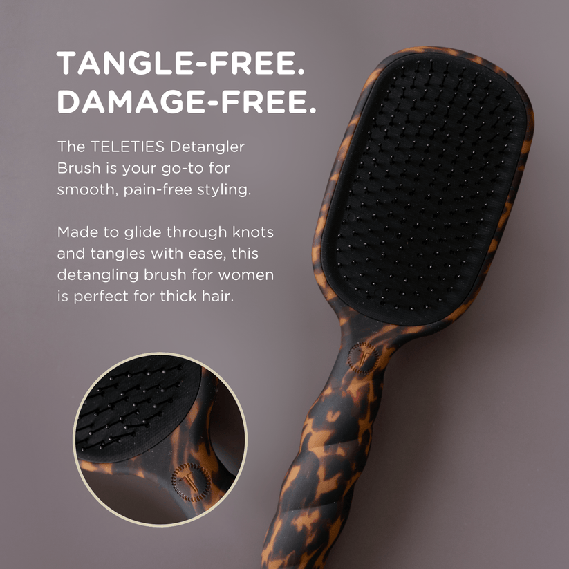 Teleties Tortoise Hair Brush