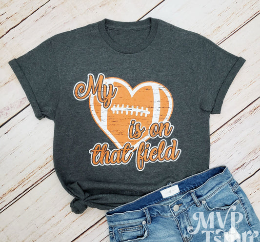 My Heart Is On That Field Tee