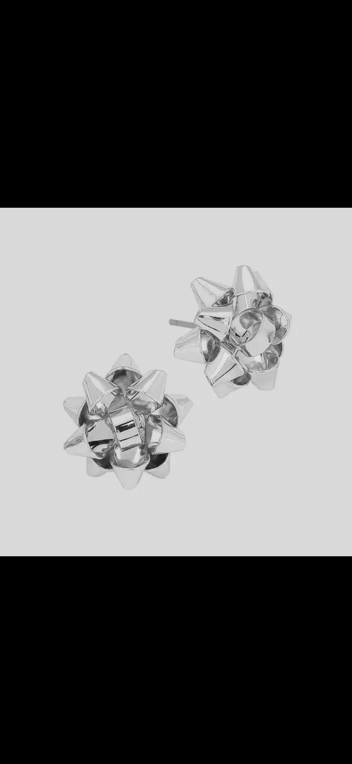 Christmas Bow Earrings